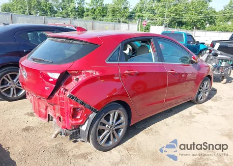 2016 Hyundai Elantra Gt z USA, uszkodzony, nr VIN KMHD35LH7GU292154